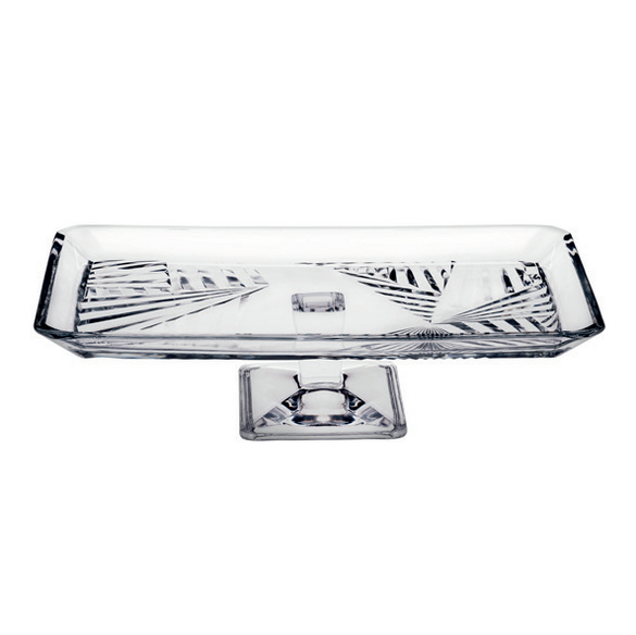 Pasabahce “Madlen” Servierteller mit Fuß – Bild 4