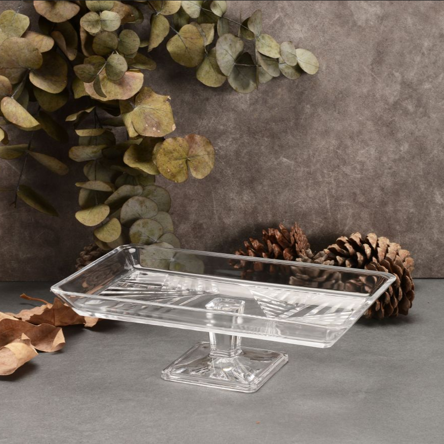 Pasabahce “Madlen” Servierteller mit Fuß – Bild 2