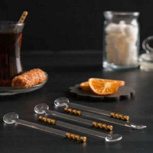 "Tea Time" Teelöffel aus Glas