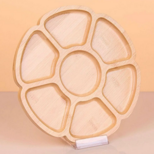 "Flower" Bambus Snackteller