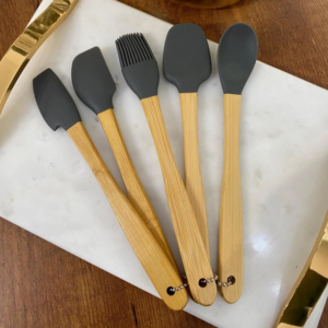 "Spatula" mini Küchenutensilien Grau