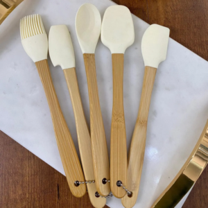 "Spatula" mini Küchenutensilien Creme