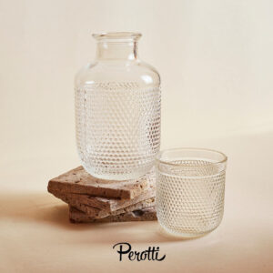 Perotti "Morry" Wasserkaraffe mit Glas