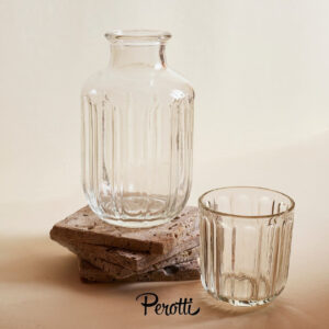 Perotti "Morry" Wasserkaraffe mit Glas