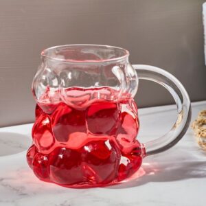 "Grape" Trinkglas mit Henkel