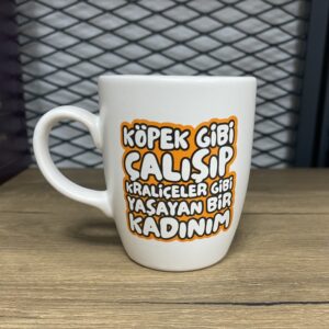 Motiv Tasse “Köpek gibi...”