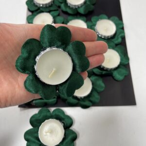 Handkerzen "Henna" Grün