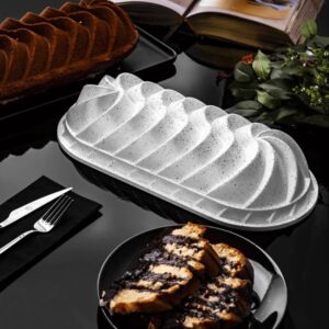 Tac "Baton" Granit-Guss Backform Weiß/Creme