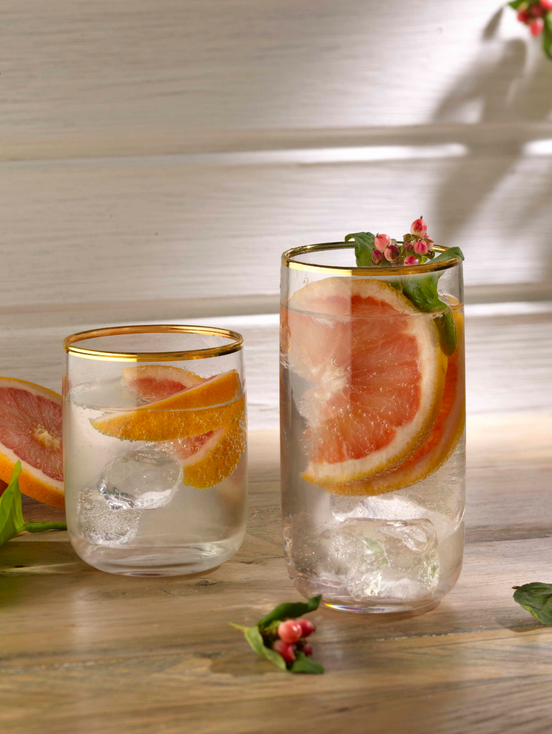 Pasabahce "Iconic" Golden Touch Trinkgläser – Bild 4