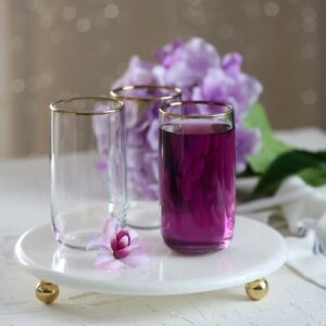 Pasabahce "Iconic" Golden Touch Trinkgläser