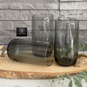 Pasabahce "Iconic" Grau Trinkgläser