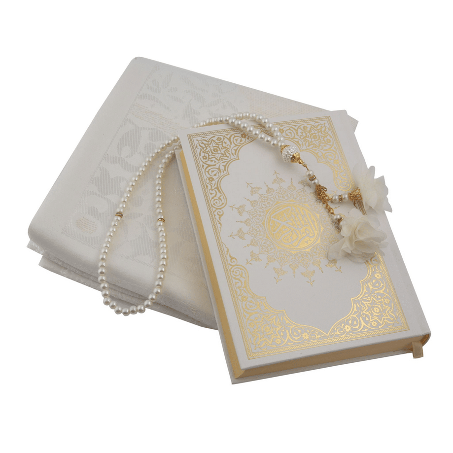 Azra Islamisches Geschenkset – Beige – Bild 2