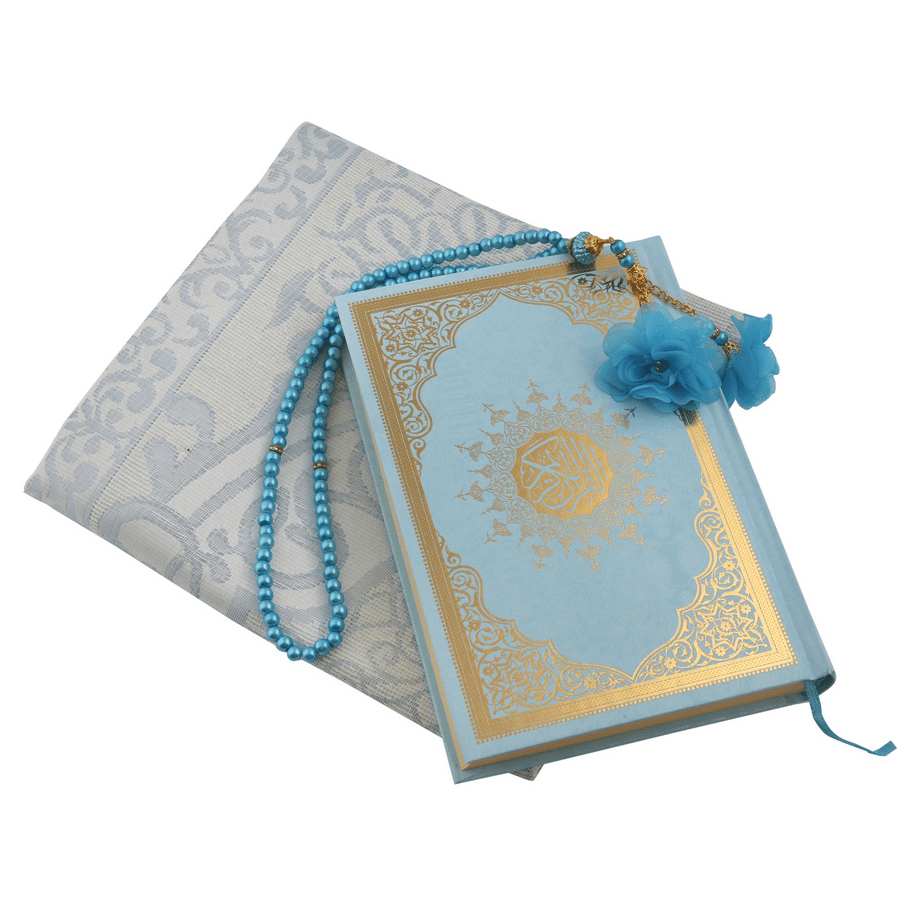 Azra Islamisches Geschenkset – Blau – Bild 2